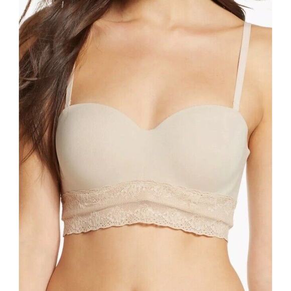 NWT Natori 32DD Bliss Perfection Longline Strapless Underwire Bra 729154 113160 - Picture 5 of 6